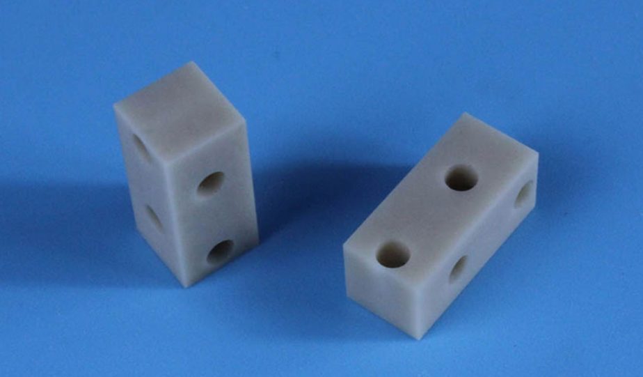Rectangular Aluminum Nitride Ceramic Structure Parts (2)