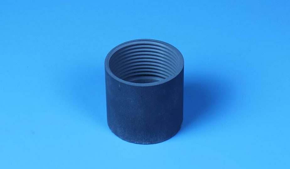 Silicon Carbide Ceramic Pipe With Internal Thread (1)