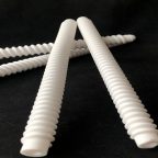 What are the performance characteristics of wear-resistant ceramic rods